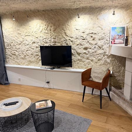 Appartamento Troglodyte Du Petit Coteau Vouvray Esterno foto