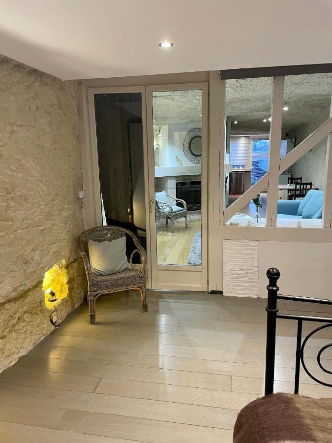 Appartamento Troglodyte Du Petit Coteau Vouvray Esterno foto